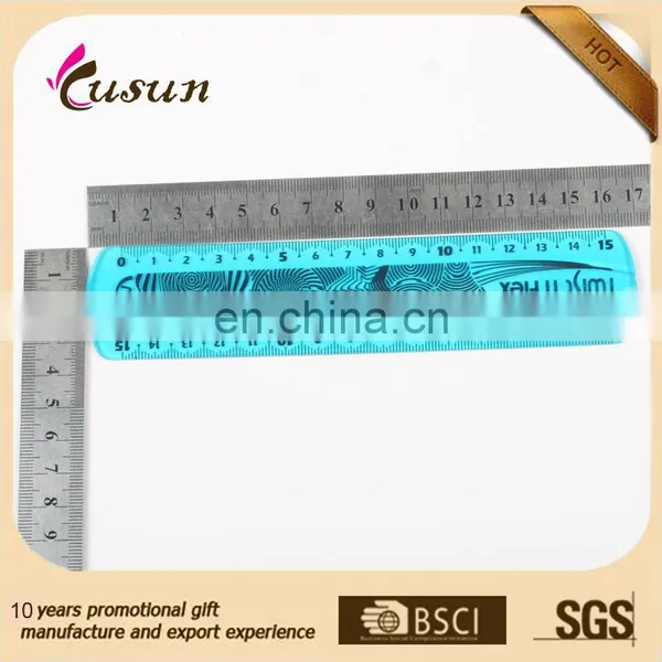 Fashion Design Promotional Logo Customized 15cm Straight Custom Plastic Ruler photo-4