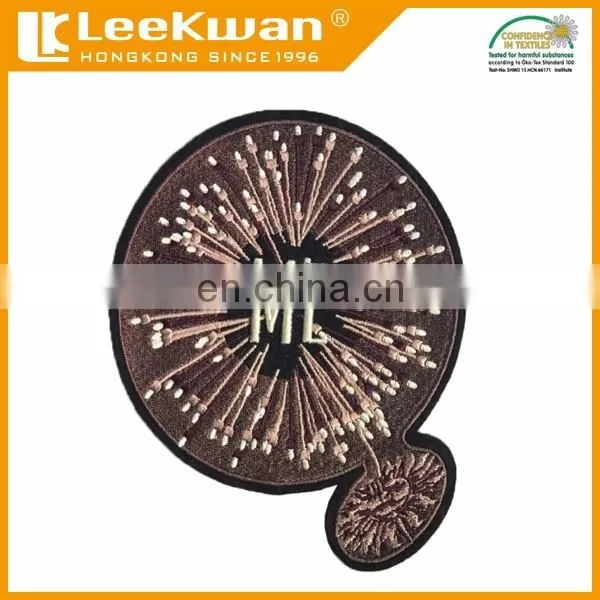 Plain Embriodery Badge/Normal Embroidery Patch For Cloth photo-2
