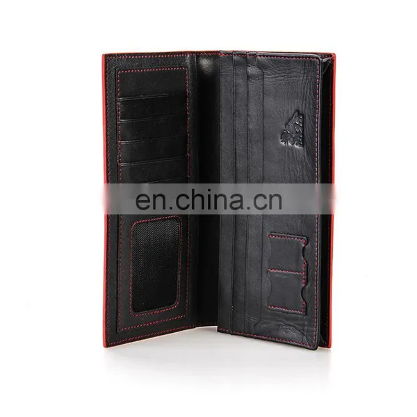 New Promotional Good Quality Human Genuine Leather Wallet Men With Logo photo-4