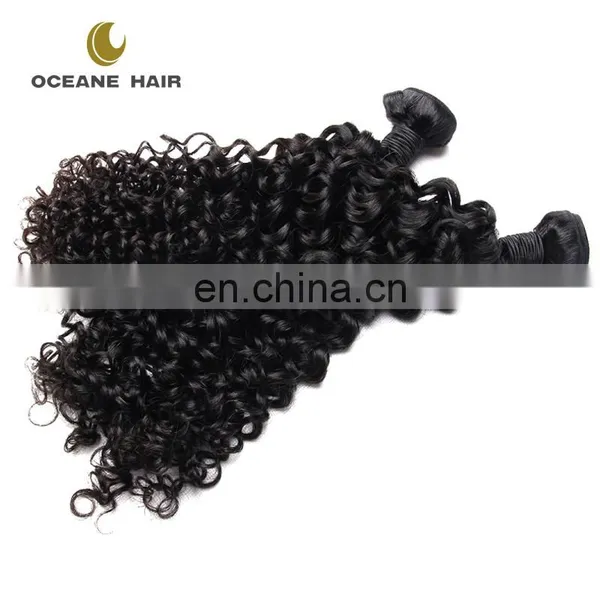 New Style Durable Natural Hotsale Peruvian Deep Curly Wavy Remy Hair photo-4