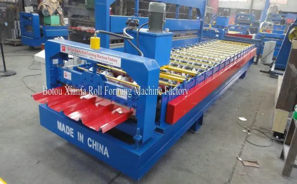 Metal Thin Panel Roof Tile Forming Machine photo-2