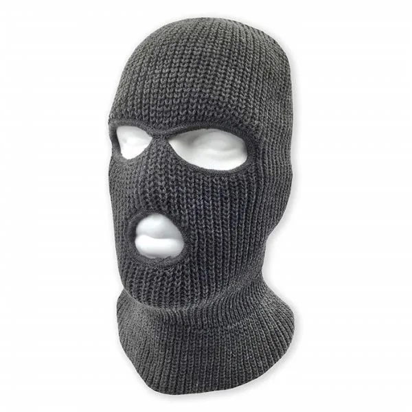 Custom Wholesale Balaclava Face Protection Outdoor 3 Hole Face Ski Mask w Flap photo-3