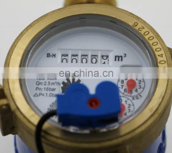 Chinese Manufacturer Reed Switch Pulse Output Flow Water Meter Water Meter Class B photo-3
