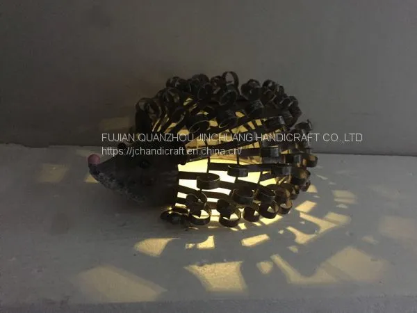 Hedgehog With Solar Light