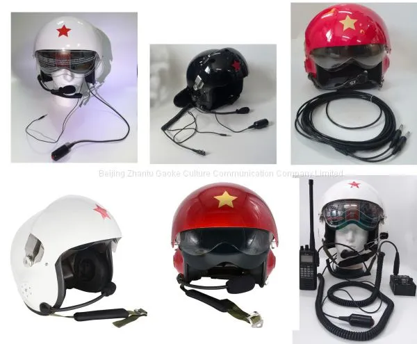 Upgraded version of the latest model New Chinese Aviation  Open Face Pilot Motorcycle Helmet Dual Visors