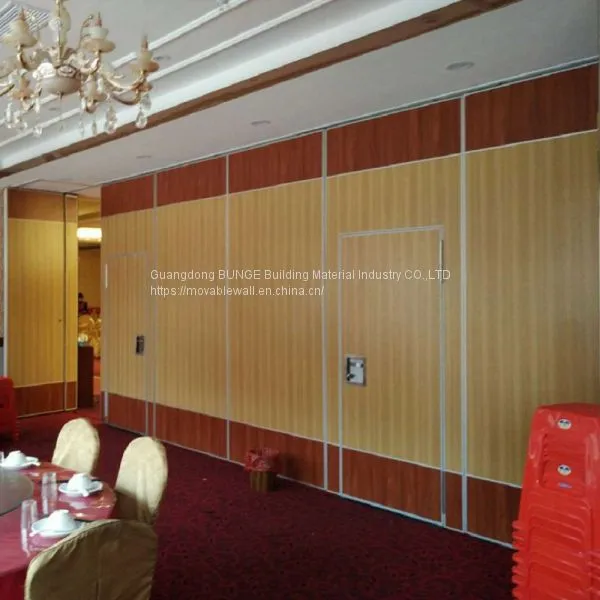 Mount Soundproof Sliding Movable Mirror Partition Wall In Office Partitions photo-2