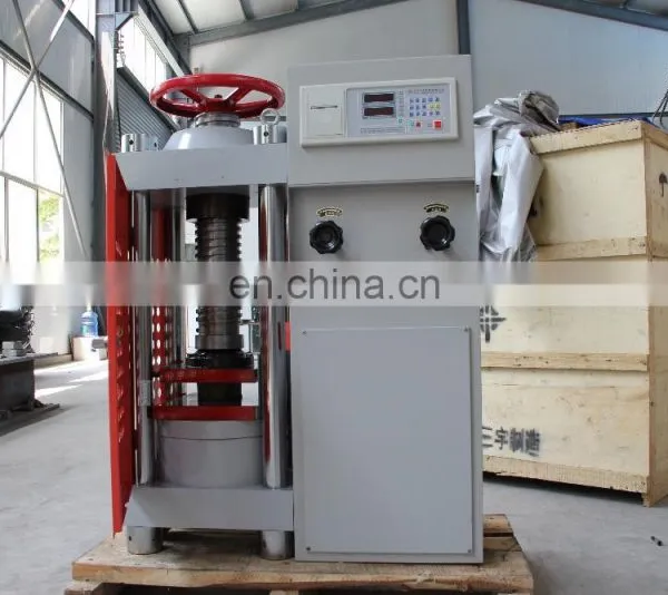 YES-2000 200ton Manual Concrete Cube Compression Tester Factory photo-4