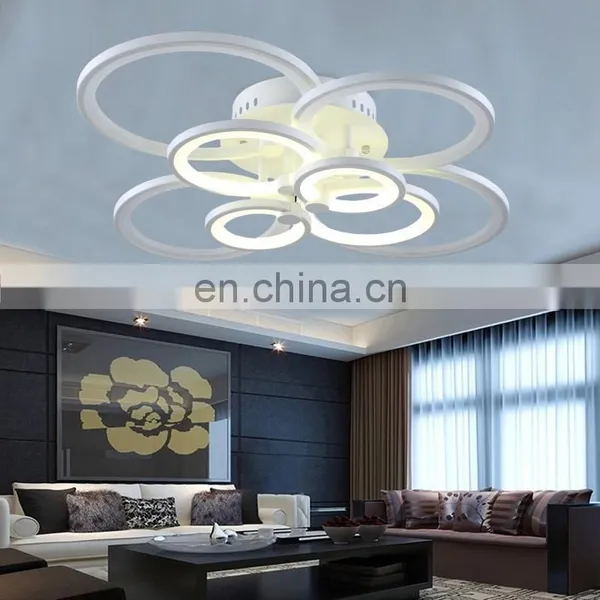 LED Ceiling Living Room Lamp Bedroom Lamp Creative Personality Atmospheric Square Lamps Modern Pendant Light photo-4