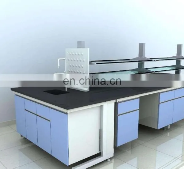 Guangzhou All Steel Laboratory Furniturechemistry Lab Work Tableschool Experimental Equipment Central Bench photo-6