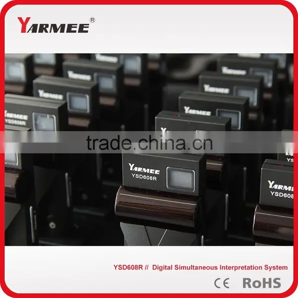 High Quality Conference System Interpreter Booth for Translation Equipment Interpretation Systems