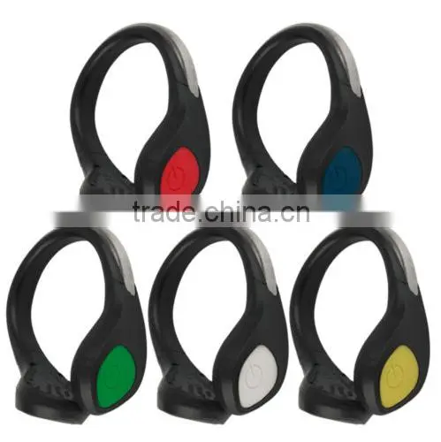 2Pcs Night Safety Reflector LED Flashing Shoe Clip Waterproof Glow Bright Lights photo-3