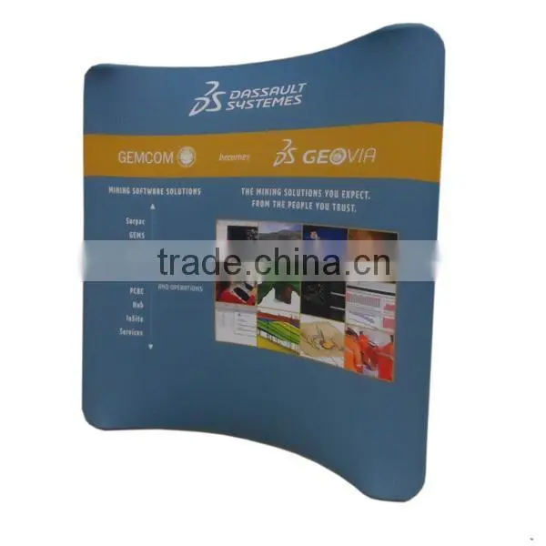 10 x 10ft Curved Shape Tension Tradeshow Display Booth photo-2