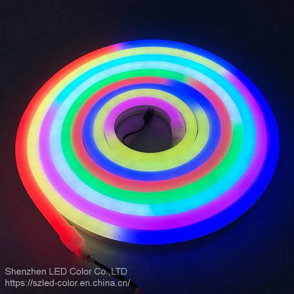 DC12V WS2811 Silicone Neon Tube Colorful Waterproof Neon Flex Strip photo-4