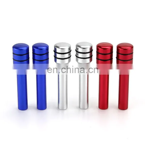 2Pcs/Lot Universal Aluminum Alloy Car Parts Door Lock Knob Pins For Auto Spare Parts For Cars Car Truck Security photo-2
