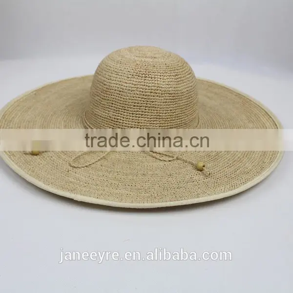 Handmade Fashion Raffia Hats Women Straw Hat Wholesale photo-2