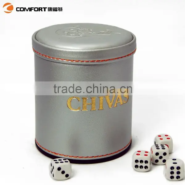 Factory Sale Cheap Wholesale Leather Dice Game,dice Cup photo-4