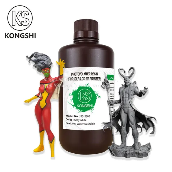 The Factory Produces Liquid Printer Water Washable 3d Printing Resin photo-4