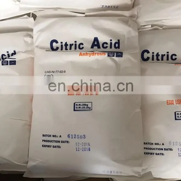 China Best Price 99%-100% Citric Acid Anhydrous photo-4
