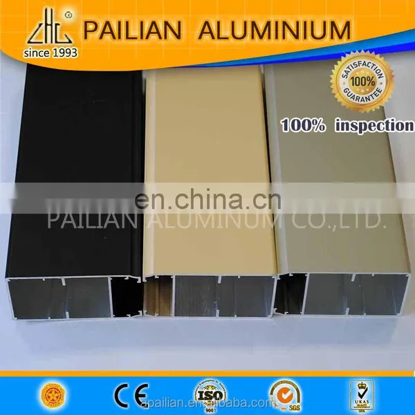 New Technology!Matt Electrophoresis Surface Finish Reduce Light Pollution Building Material Aluminium Profile photo-5