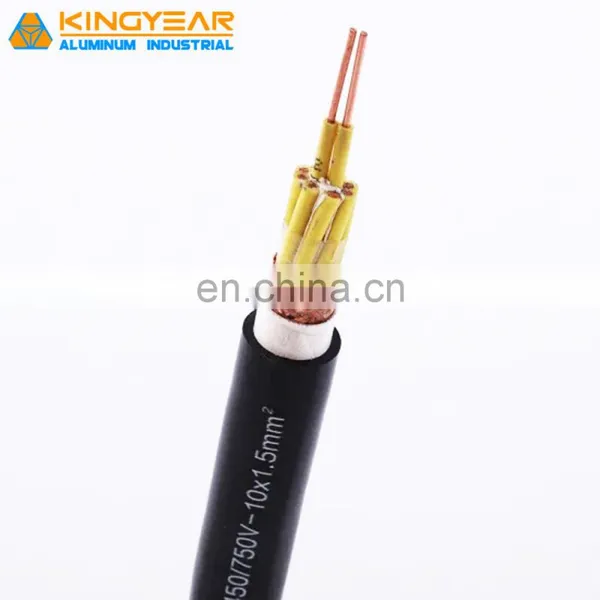 0.45/0.75kv 0.6/1kv Pvc Insulated and Sheath Control Cable 7 Core 0.75mm2 Kvv Control Cable photo-2