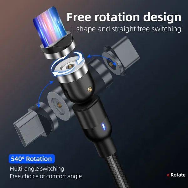 Wholesale New Charging of Mobile Phone Data Cable Magnetic Gift Box USB Cables Usb v8 For Cellphone photo-5