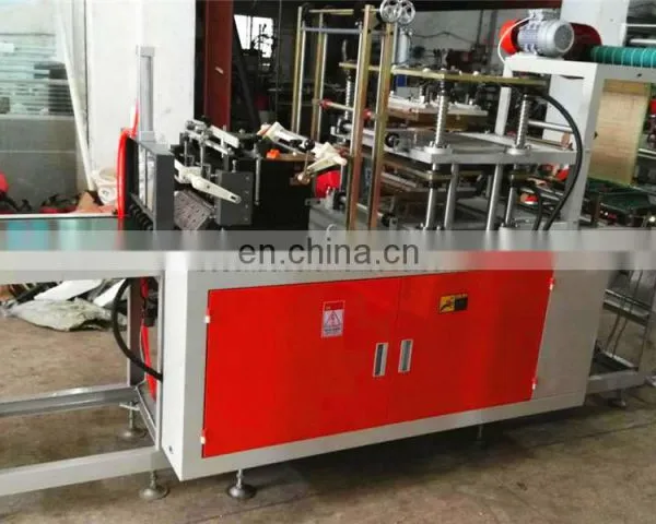 Fully Automatic High Speed Double Layers PE LDPE HDPE Plastic Gloves Making Machine photo-5