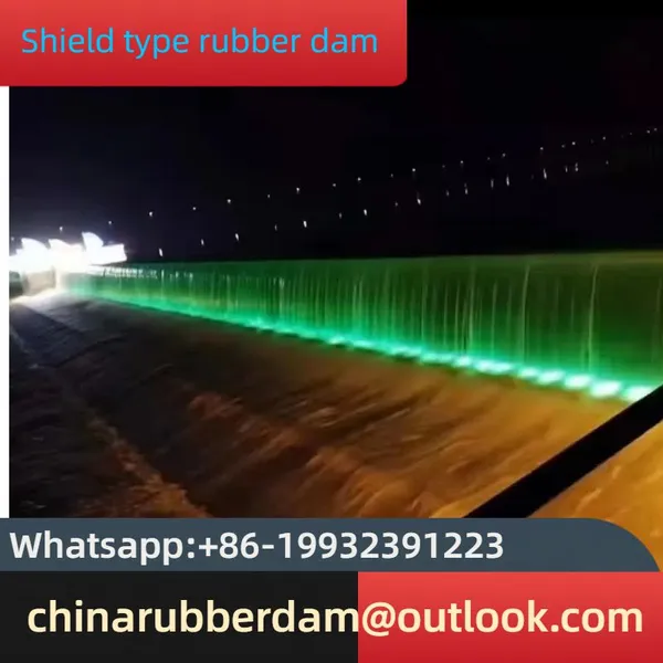Pillow Type Rubber Dam, Slope Retaining Dam, Supply of Flood Control Retaining Dam, Gas Shield Dam Construction photo-3