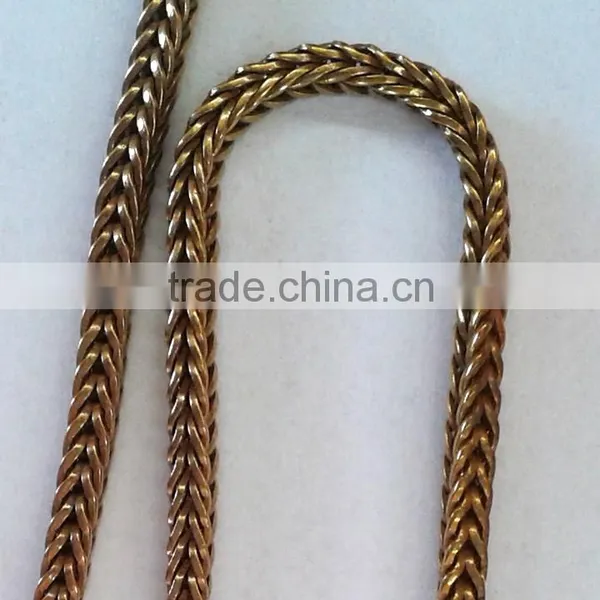 Foxtail Chain 1.5mm Raw Iron Chain Cheap Price Quality Choice