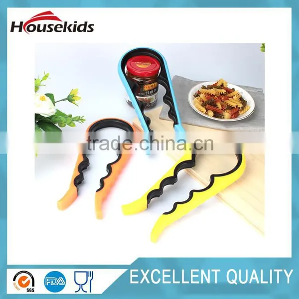 4 in 1 Creative Multifunction Gourd-shaped Can Opener Screw Cap Jar Bottle Wrench Kitchen Tool photo-6