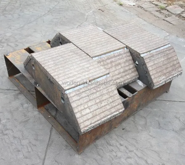 Wodon Chromium Carbide Wear-resistant Parts for Steel Mill Slider photo-6
