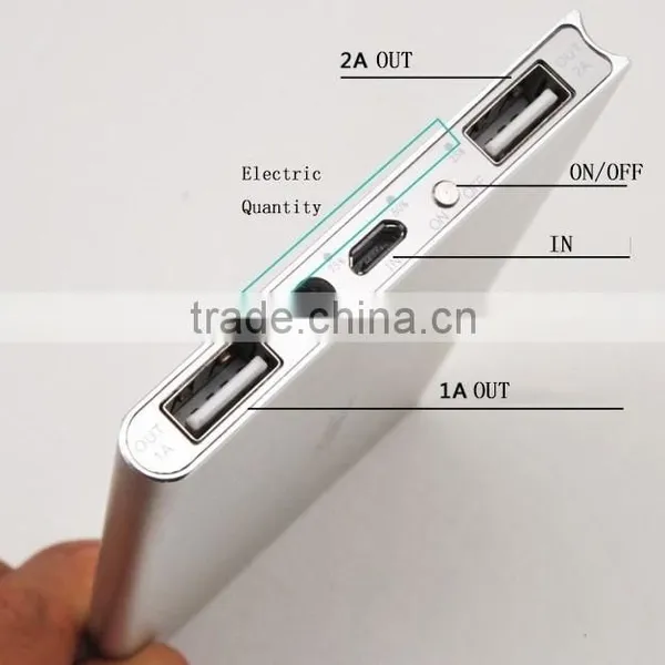 High Quality Ultra Slim Portable 12000Mah Power Bank , Quality Choice photo-5