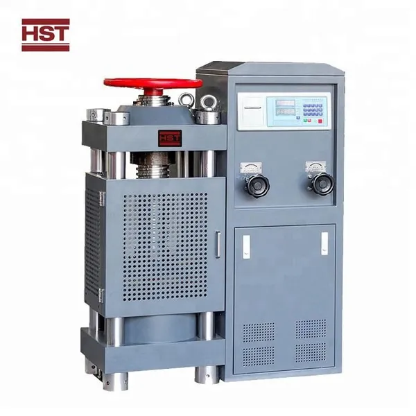 YES-1000 1000KN/100ton Hydraulic Power Pack Manual Concrete Compression Testing Machine CTM photo-2