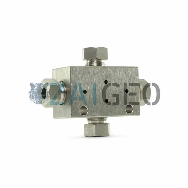 Water Jet Cutter Spare Parts A-0777-2 High Pressure Waterjet Cutter Accessories 3/8 Cross 60k, Premium, With Glands and Collars photo-2