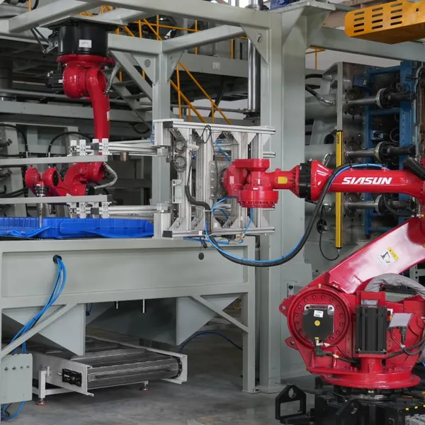 Blow Moulding Machine for Producing Nine-Legged Blow-Moulded Pallets photo-3