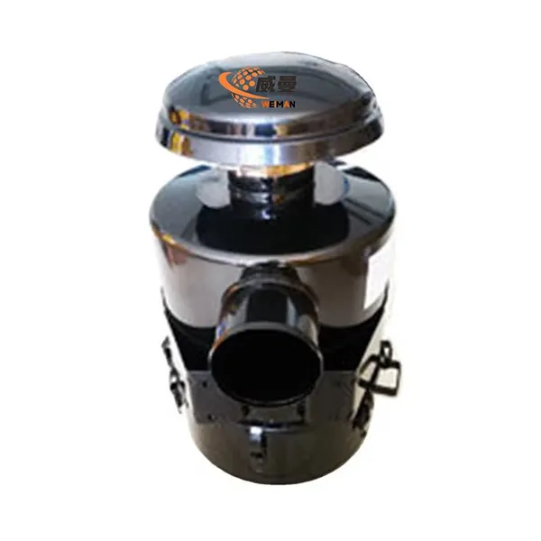 SDLG Original LG956L L956F Wheel Loader Spare Part 4110002118 Oil Bath Air Filter for Engine With Good Price photo-2