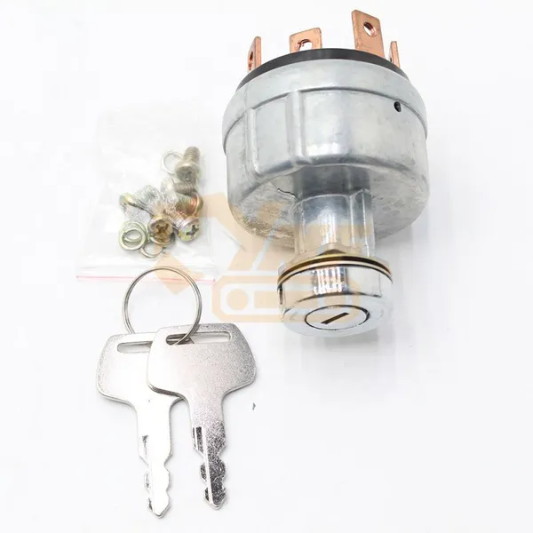 SH200/SH120 Ignition Starter Switch With Keys KHR3077 Ignition Switch for SUMITOMO photo-4