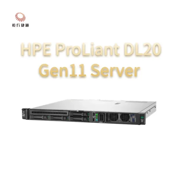 HPE ProLiant DL20 Gen11 Rack Server ，flash Storage System，1U Rackmount Server Sales photo-2