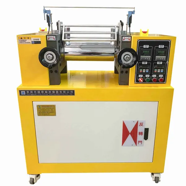 Efficient Liquid Cooling Two Roll Mixer Mill for Laboratory Rubber Crusher and Plastic Mixing photo-2