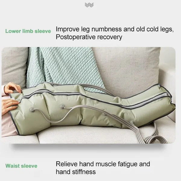 Full Body Air Compression Massager System – Legs, Arms & Waist MH-A80 photo-4