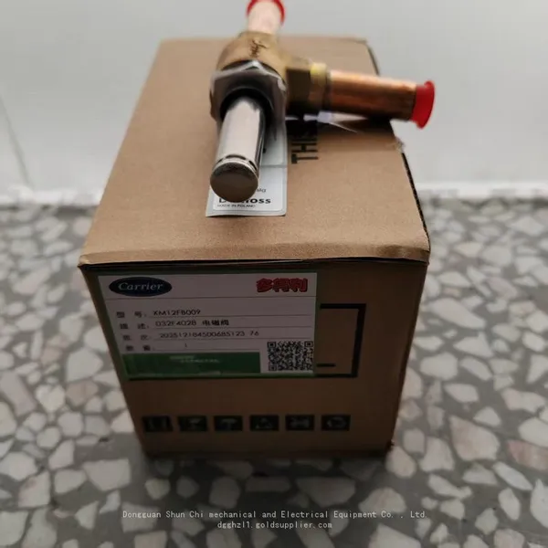 Carrier 30HXC Screw Compressor Motor Cooling Solenoid Valve XM12FB009/XM12FB008