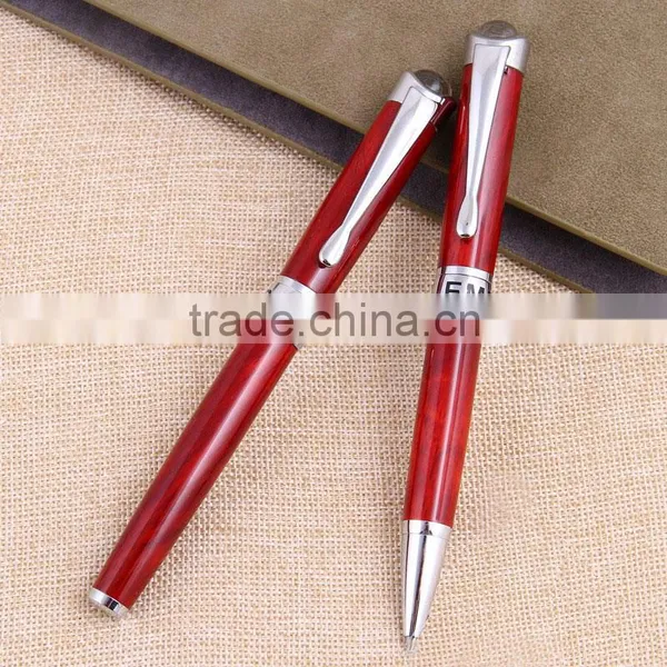 Red&black Business Rotating Free Ink Color Roller Ball Pen 0.7mm With Logo photo-3