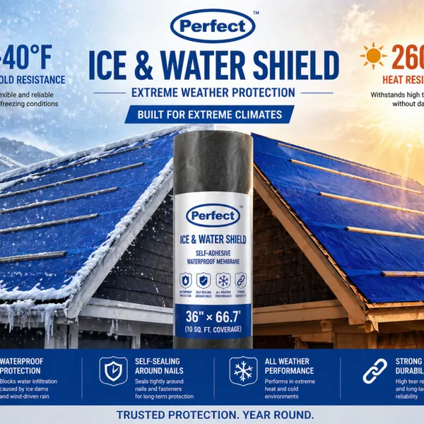 OEM Self Adhered Ice and Water Shield Membrane for Roofing Suppliers photo-3