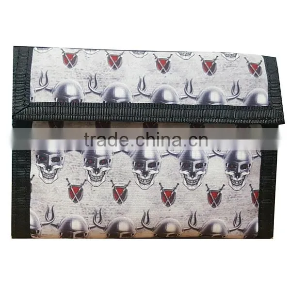 Digital Print Skeleton Army Polyester Teen Wallet photo-2