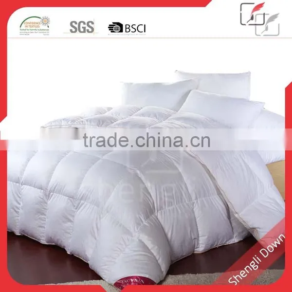 Pure Goose Down and Feather Filled Quilt With High Quality photo-2