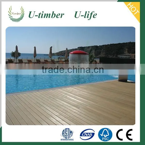 Latest Designs WPC Composite Flooring Solid Surface photo-5