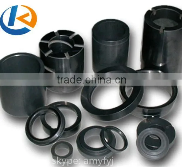 Sintered Silicon Carbide Ceramic Ring Precise Silicon Carbide Ring photo-2