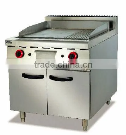 Restaurant Gas Griddle / Gas Griddle with Cabinet