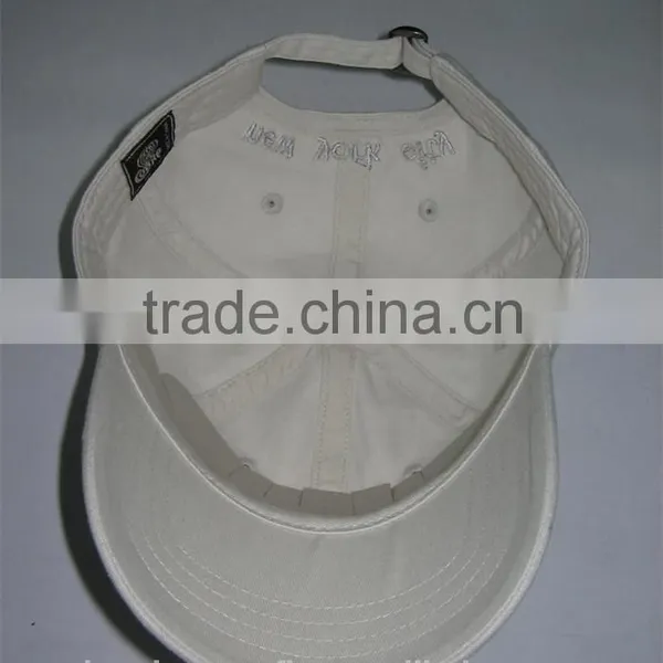 Custom 6 Panel Short Brim Baseball Cap Nyc Embroidery Unstructured Baseball Cap photo-2