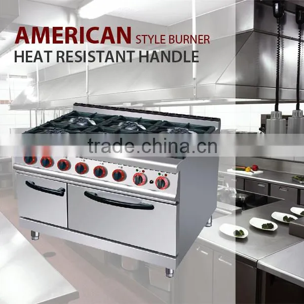 Restaurant Gas Burners(6 Burners) With Electric Oven photo-2