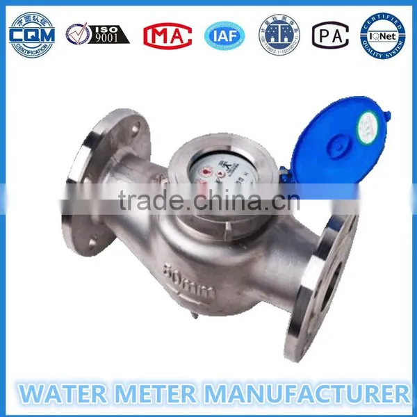 DN100mm Flange Woltman Stainless Steel Water Meter photo-5